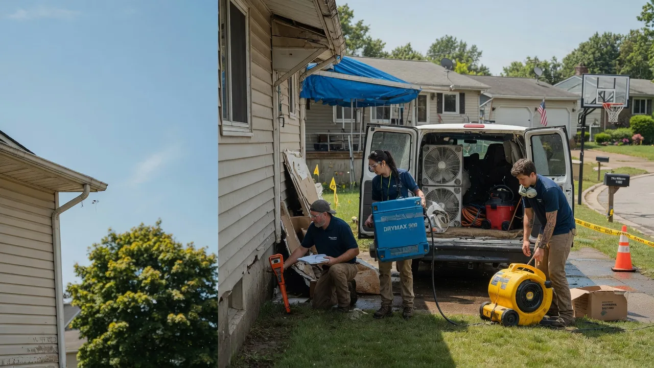 Ceiling Leak Cleanup in Honey Grove, PA near me